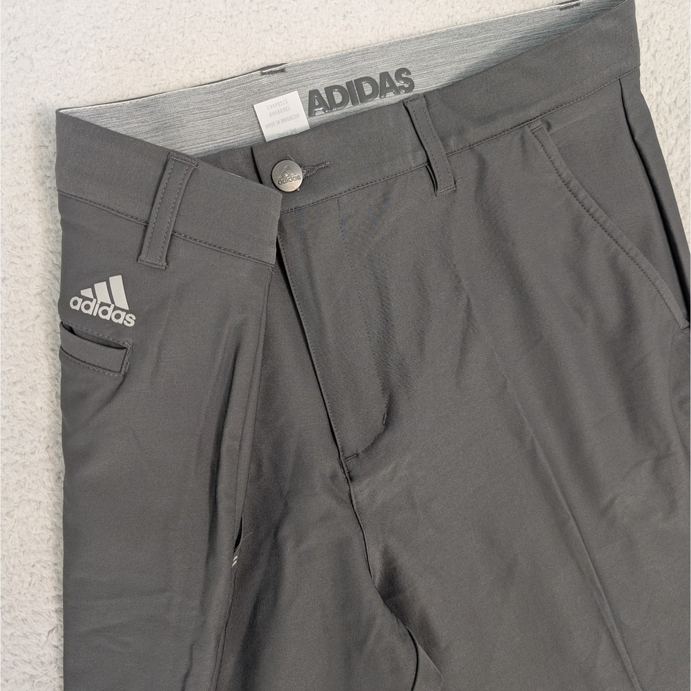 Adidas Ultimate 365 Golf Pants Solid Gray Men's W42 L34 Nylon Stretch Lightweigh
